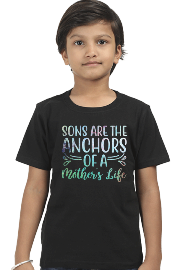 Sons are the Anchor of a Mother’s Life - DTF Print T-Shirt - Image 6
